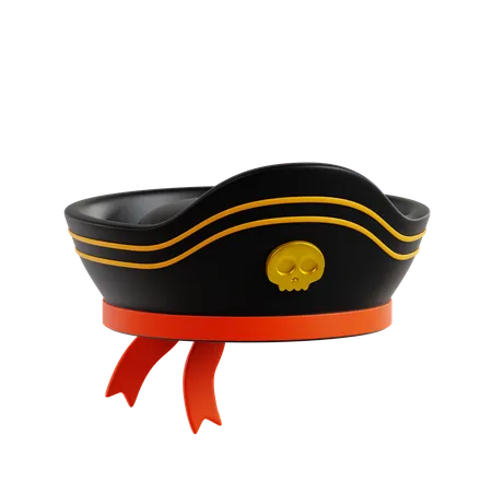 Casquette de pirate  3D Icon