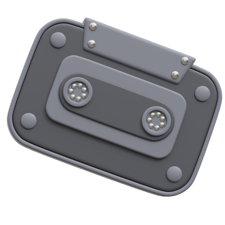 Cassete  3D Icon