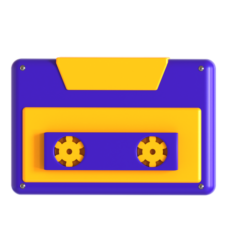 Cassete  3D Icon