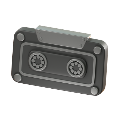 Cassete  3D Icon