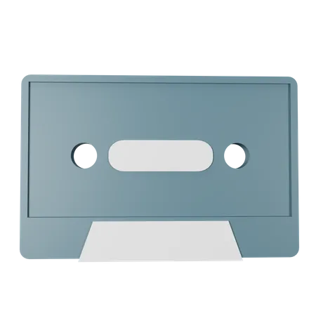 Cassete  3D Icon