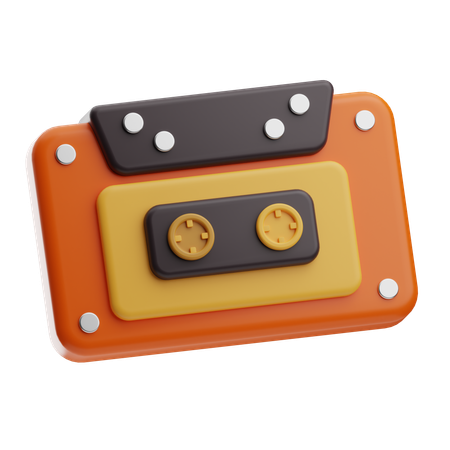Cassete de áudio  3D Icon
