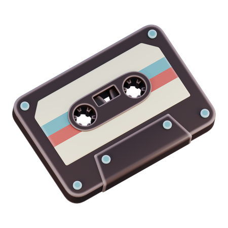 Cassette  3D Icon