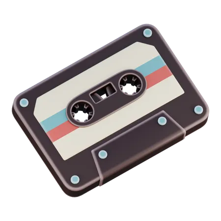 Cassette  3D Icon