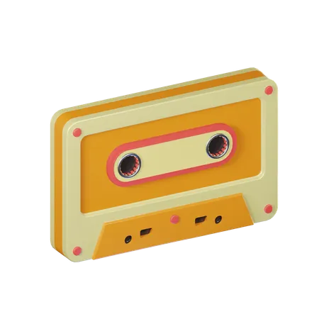 Cassette  3D Icon