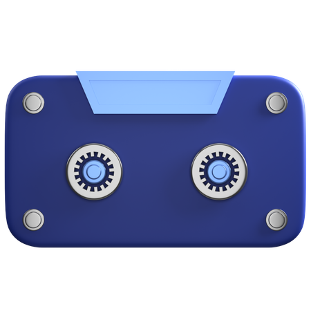 Cassette  3D Icon