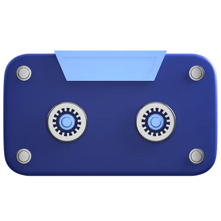 Cassette  3D Icon