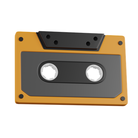 Cassette  3D Icon