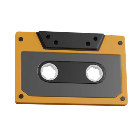 Cassette  3D Icon