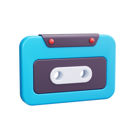 Cassette  3D Icon