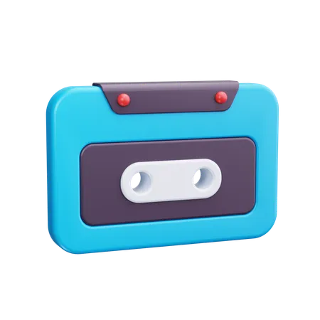 Cassette  3D Icon