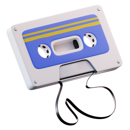カセット  3D Icon
