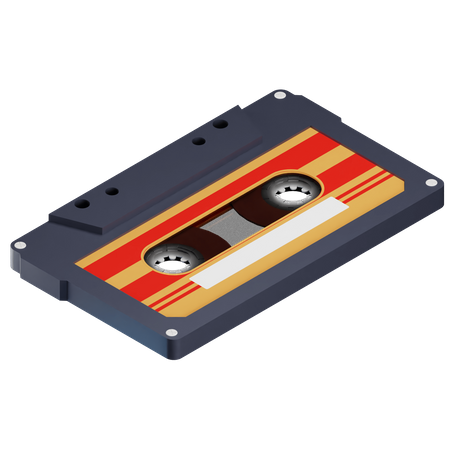 Cassette  3D Icon