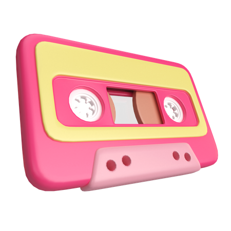 Cassette  3D Icon