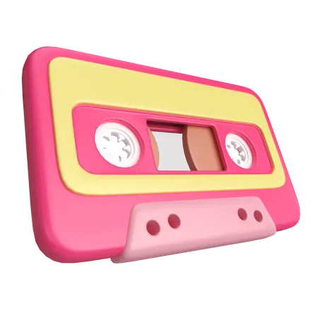 Cassette  3D Icon