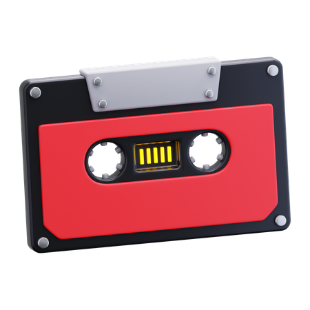CASSETTE  3D Icon