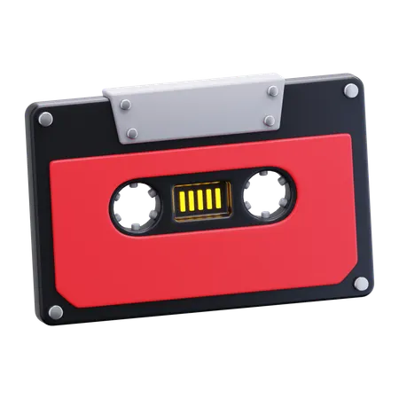 CASSETTE  3D Icon