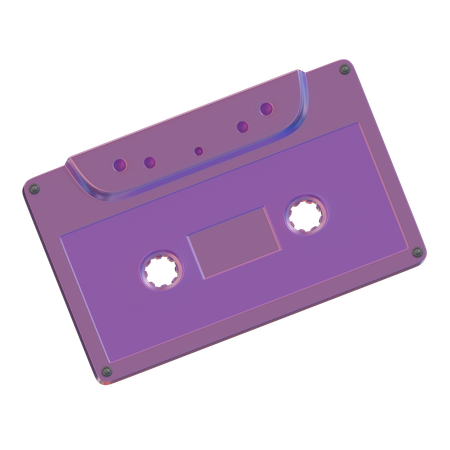 Cassette  3D Icon