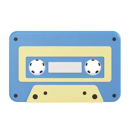 Cassette  3D Icon