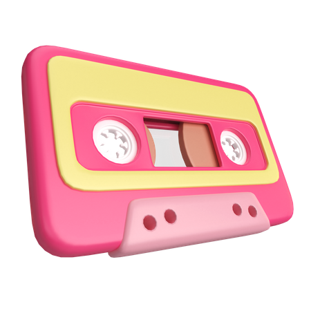 Cassette  3D Icon