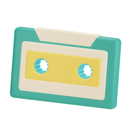 Cassette  3D Icon