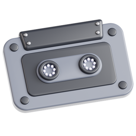Cassette  3D Icon