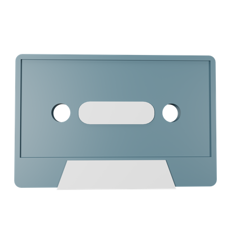 Cassette  3D Icon