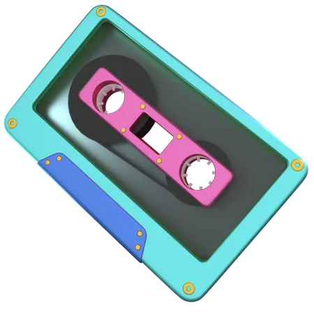 Cassette  3D Icon