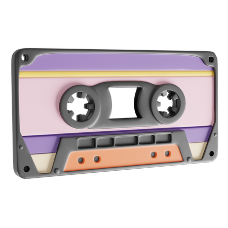 Cassette audio  3D Icon