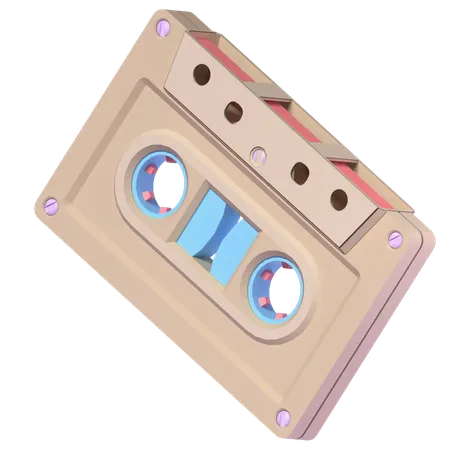 Cassette  3D Icon