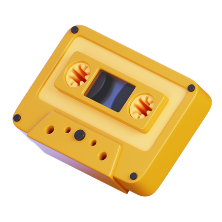 Cassette  3D Icon