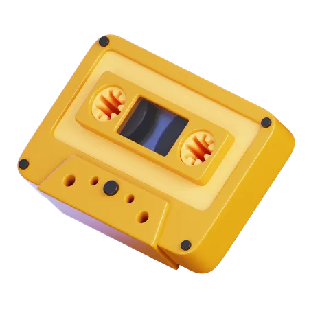 Cassette  3D Icon