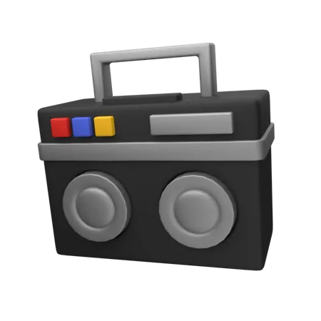 Music Equipment 3 D Icon 3D Icon