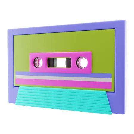 Cassette Tape  3D Icon