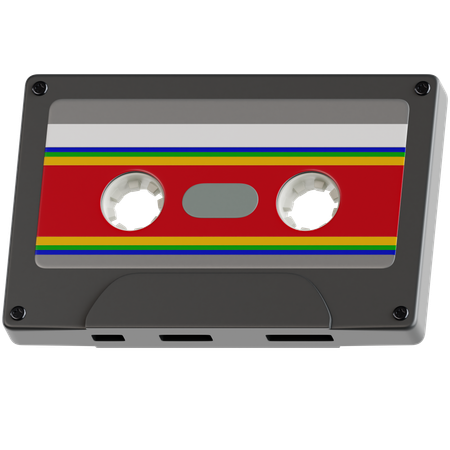Cassette Tape  3D Icon