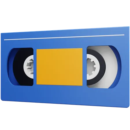 Cassette vhs  3D Icon