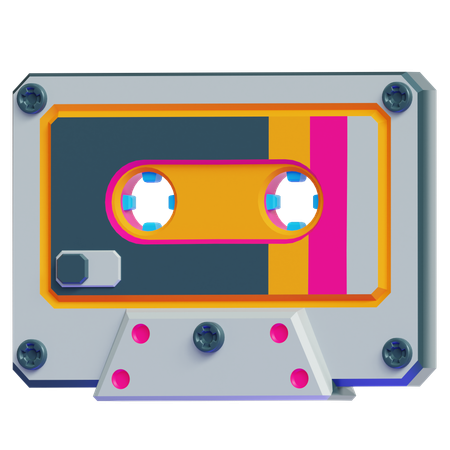 Cassette vintage  3D Icon