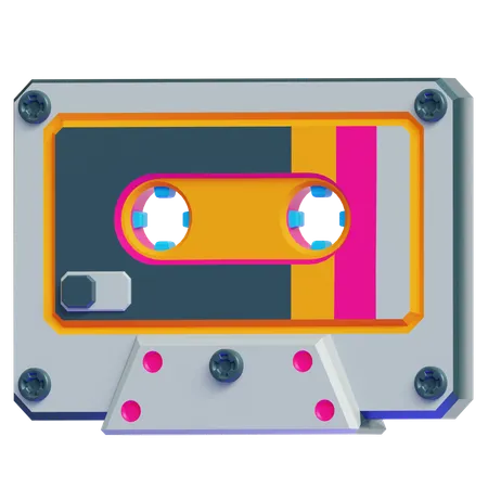 Cassette vintage  3D Icon