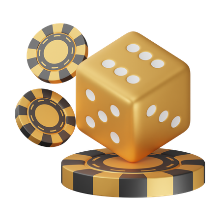 Pôquer de cassino  3D Icon