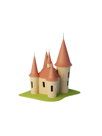 Castelo  3D Illustration