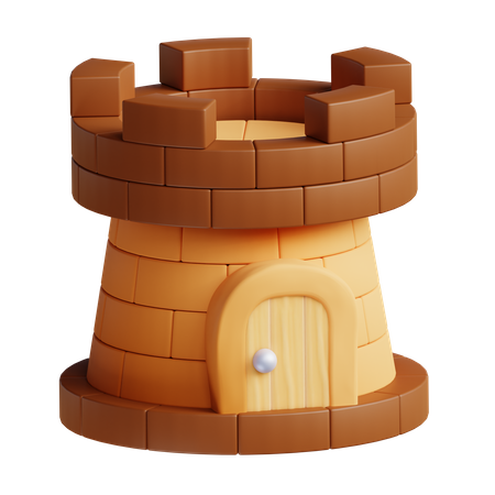 Castelo  3D Illustration