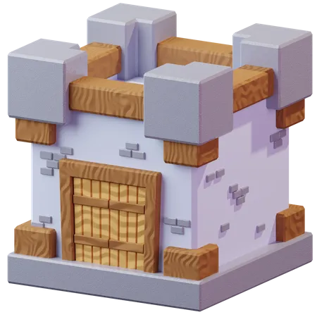 Castelo  3D Illustration