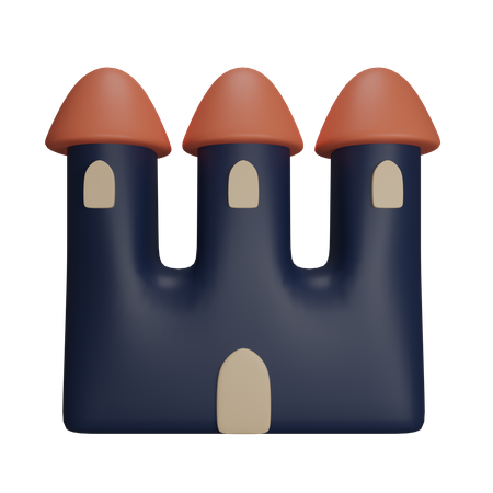 Castelo  3D Icon