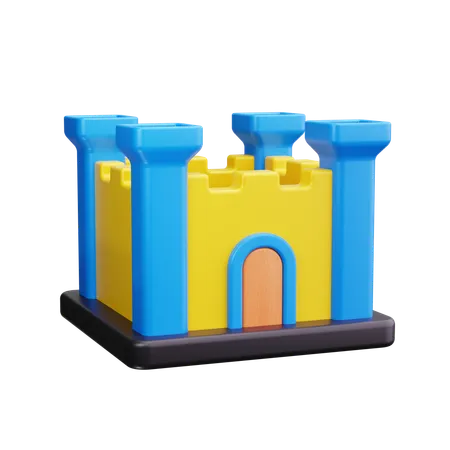 Castelo de Areia  3D Icon