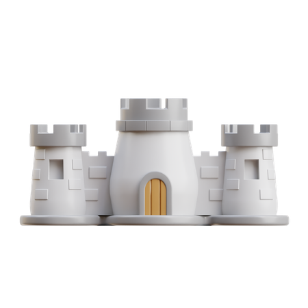 Castillo  3D Icon