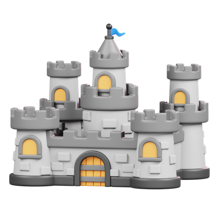 Castillo  3D Icon