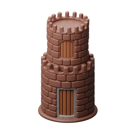 Castillo  3D Icon