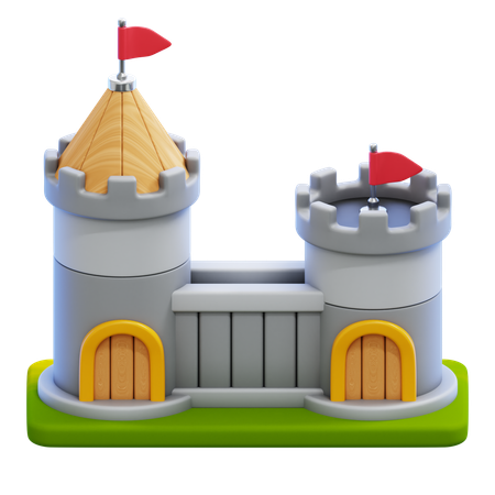 Castillo  3D Icon