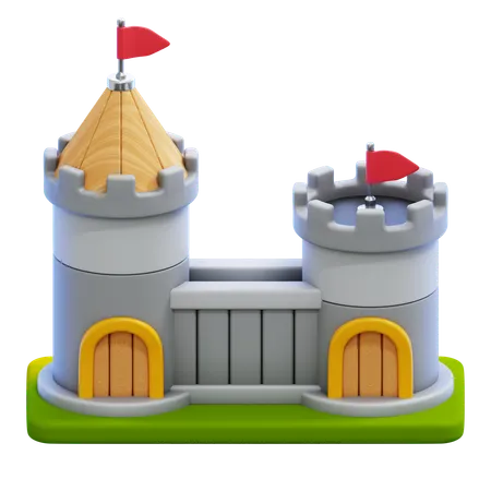 Castillo  3D Icon