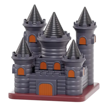 Castillo  3D Icon